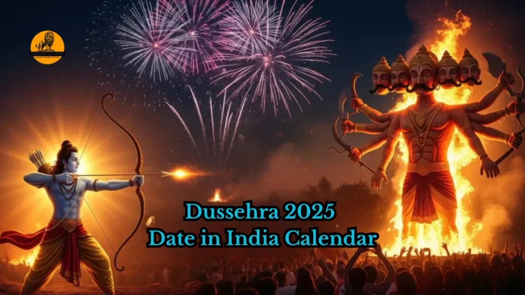 Dussehra 2025 Date in India Calendar