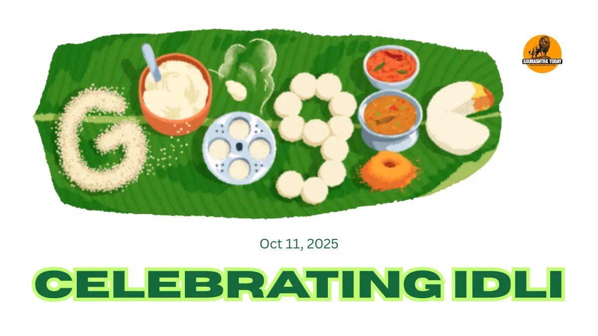 Why google doodle is idli today