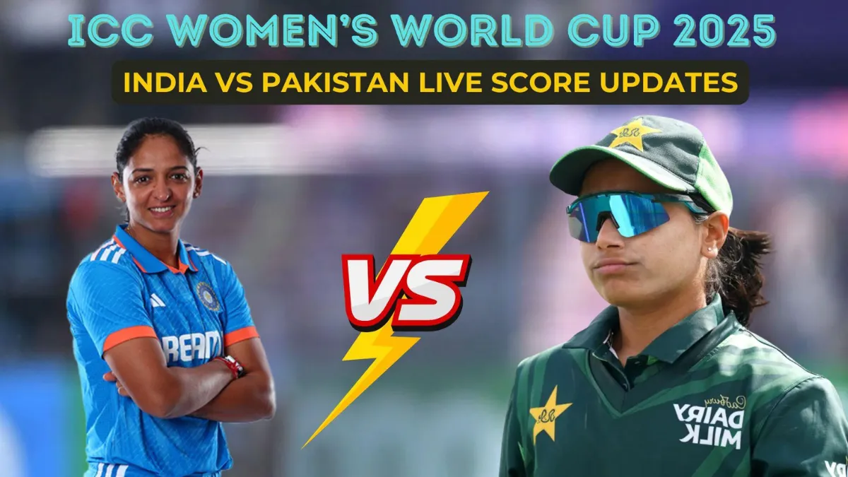 India vs Pakistan Live Score