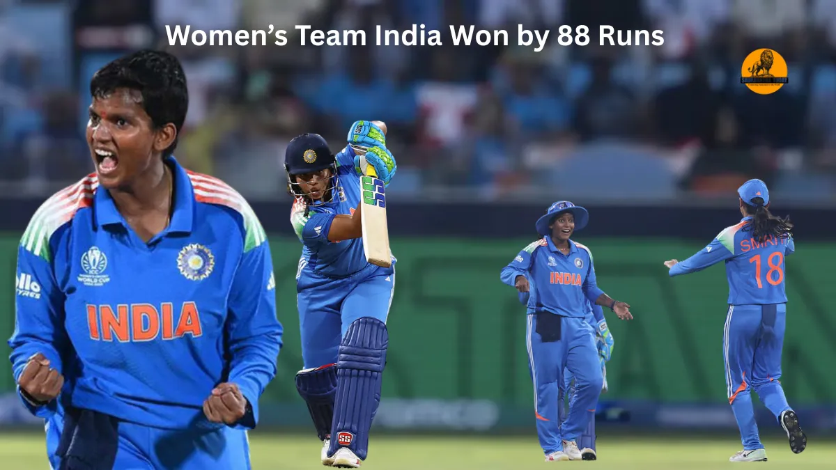 Team India Won by 88 Runs