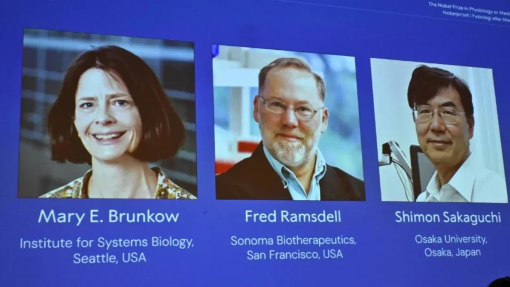 Nobel Medicine Prize Winners 2025