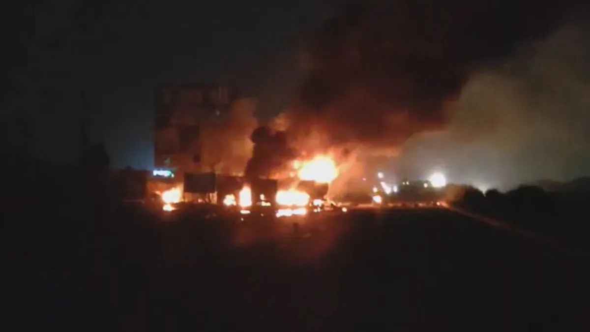 Jaipur Gas Cylinder Blast