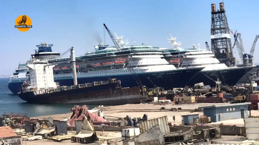Alang Ship Recycling Yard