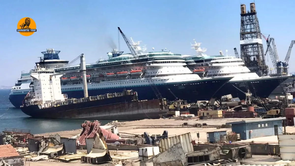 Alang Ship Recycling Yard