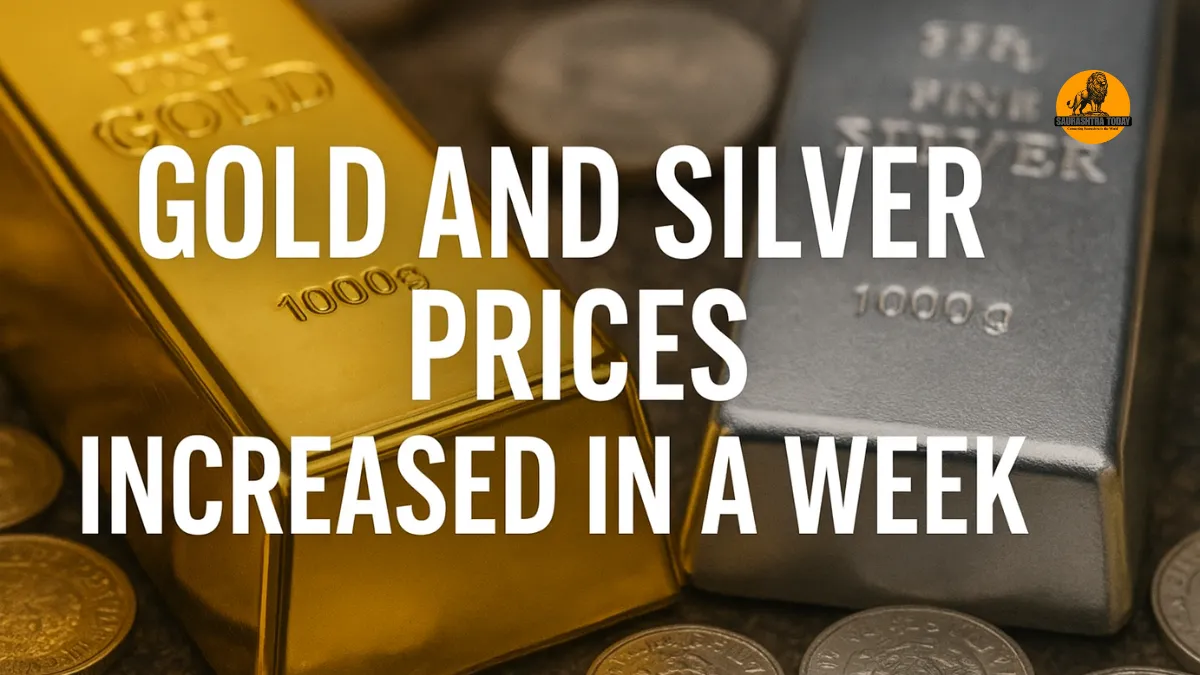 Gold and Silver Prices Increased in a Week
