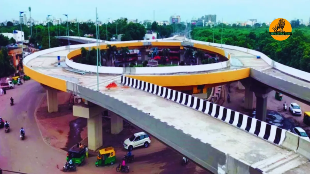 the longest flyover bridge in Saurashtra