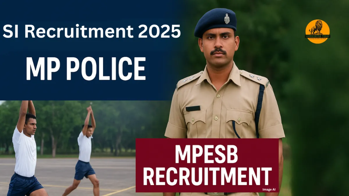 SI Recruitment 2025