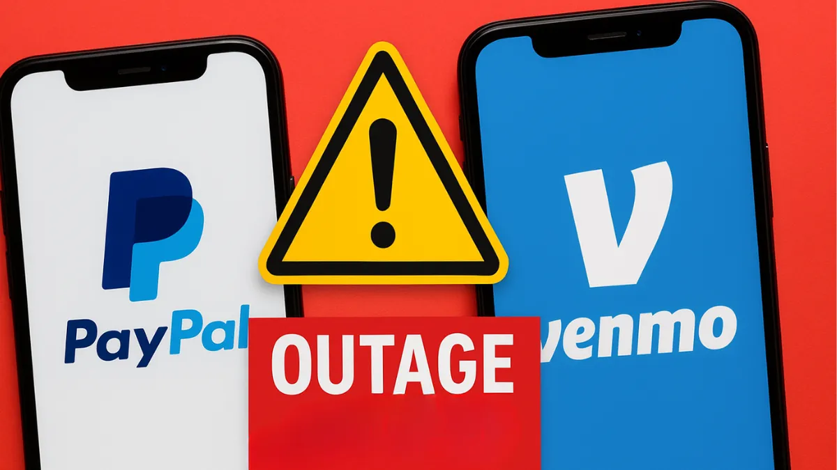 PayPal and Venmo Outage