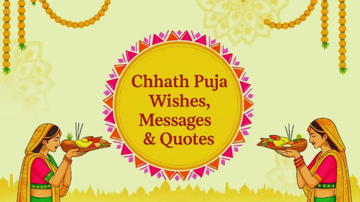 Chhath Puja Wishes in English