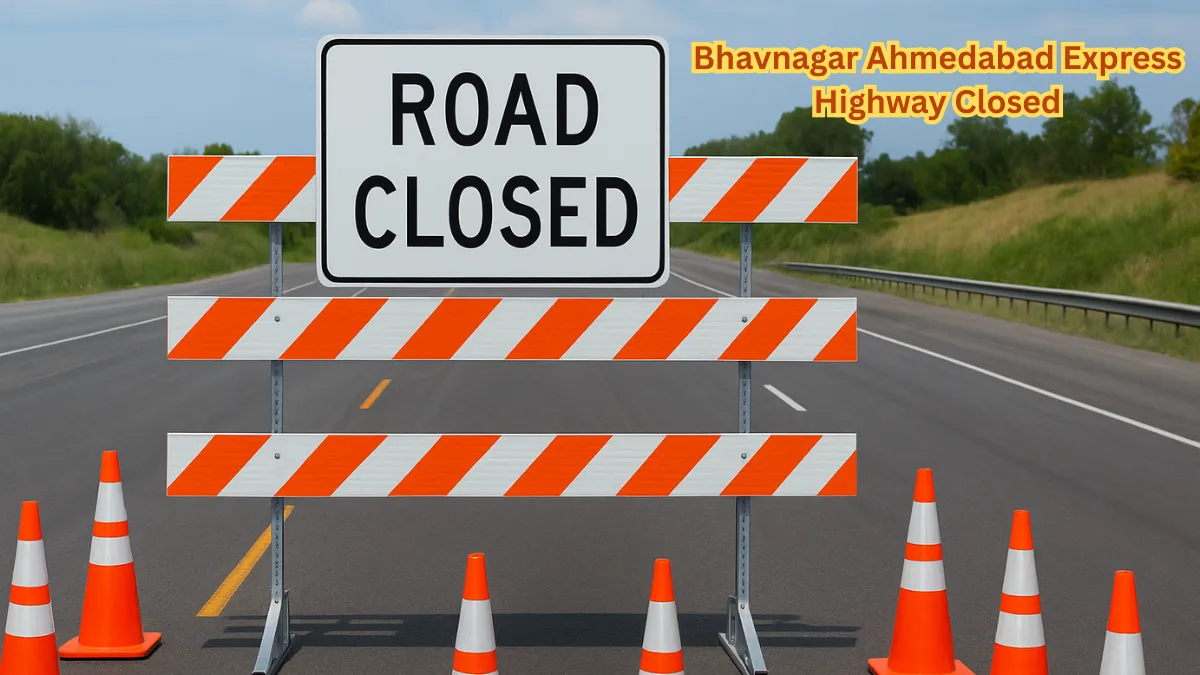 Bhavnagar Ahmedabad Express Highway closed