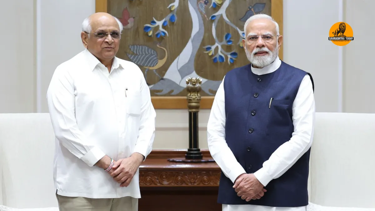 Bhupendra Patel on a Visit to Delhi