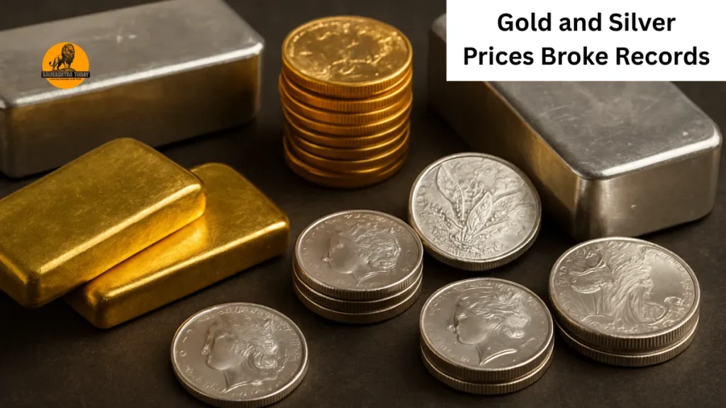 Gold and Silver Prices Broke Records