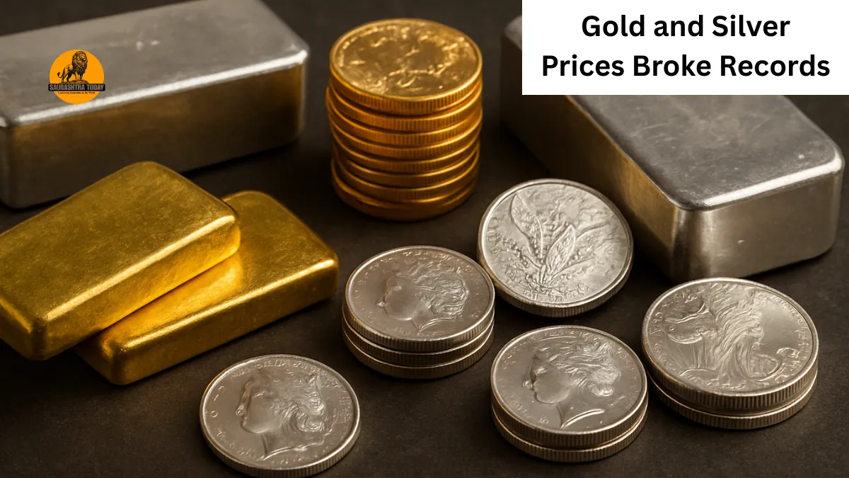 Gold and Silver Prices Broke Records
