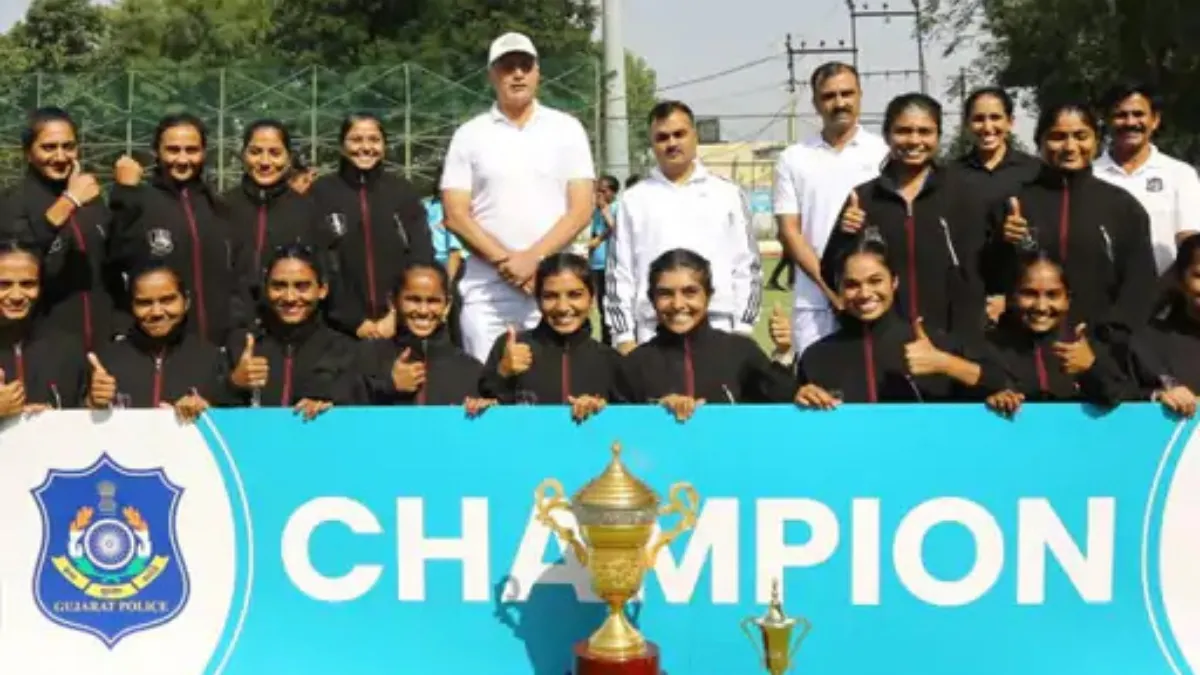 Rajkot Range Women's Hockey Team Winner