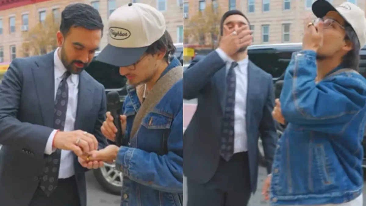 Zohran Mamdani Ate Rajnigandha