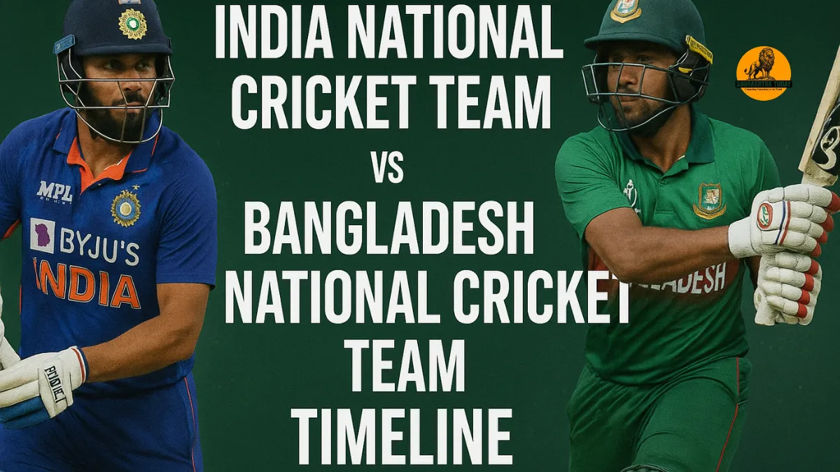 India National Cricket Team vs Bangladesh National Cricket Team Timeline