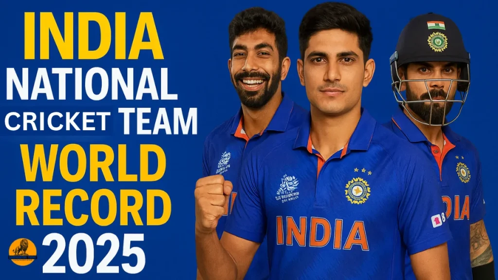 India National Cricket Team World Record