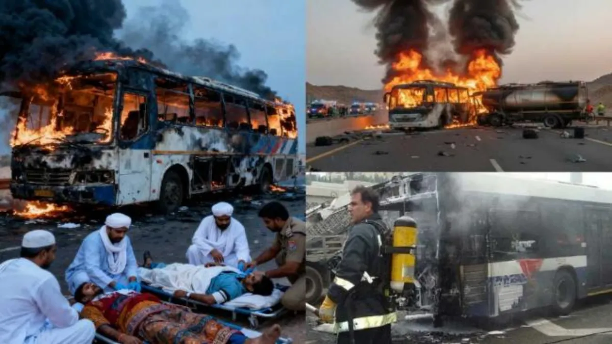 Saudi Arabia Bus Accident Today