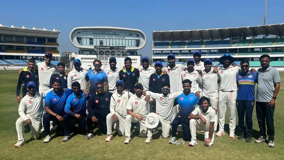 Delhi Cricket Team vs Saurashtra Cricket Team Match Scorecard