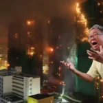 Fire in Hong Kong Apartment